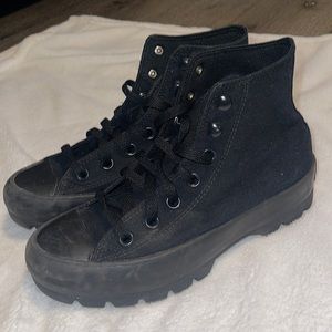 Converse Black High-Top Canvas Sneakers